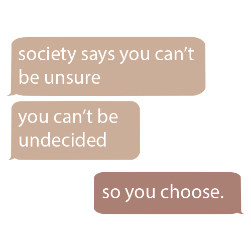 Race, ethnicty and identity are not always 'black and white' subjects but society expects the boxes to be checked as such. <br><br> “As a society, we have internalized a strong need to categorize, segregate, and oppress one another. Someone has to be the majority, superior, stronger, better; someone else has to be the minority, inferior, weaker, lesser. This is common to all human societies; yet, color, race, and ethnicity are uniquely powerful in our culture. Our racial categories set rigid boundaries between groups and exacerbate the oppression of groups by each other. Our mainstream culture designates biethnic and biracial persons, even when they are part White, as persons of color; yet, it makes them undesirable to all because they do not fit neatly within the boxes. They are forced to publicly self-condemn and debase one or both groups in their own background, becoming warnings for others to mind the categorical boxes or suffer the imminent punishments” (Cruz-Janzen).